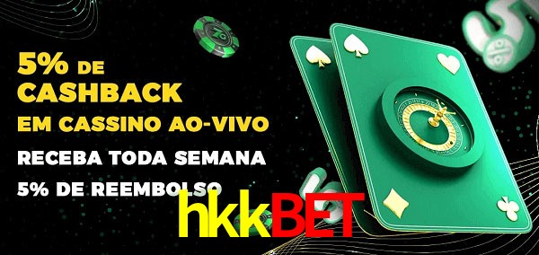 Promoções do cassino ao Vivo hkkbet
